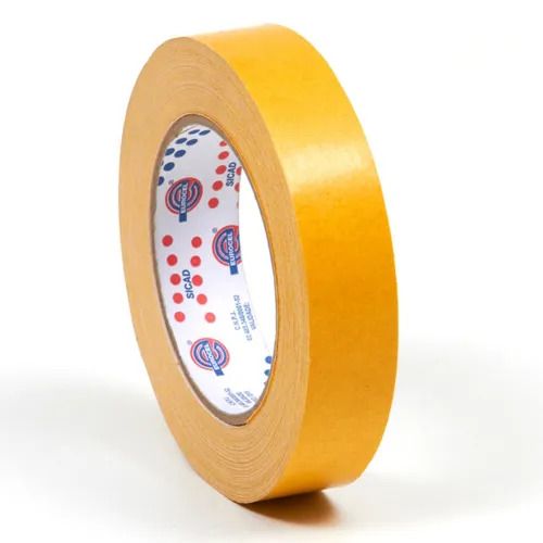 Fita dupla face amarela 25mmx30mm